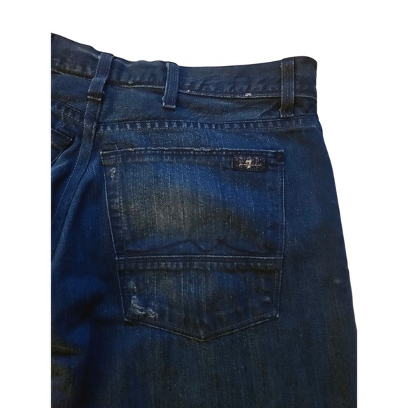 7 For All Mankind Women's Denim Jeans - Size 38 - Cotton Blend - Picture 4 of 6